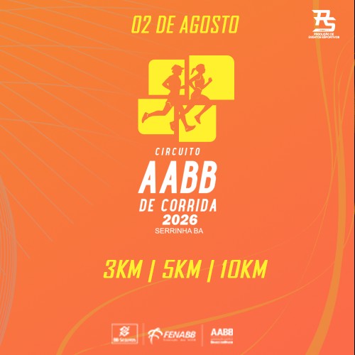 CIRCUITO AABB DE CORRIDAS 2026 – SERRINHA BAHIA