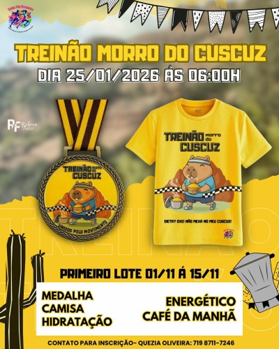 3° TREINÃO NOS BAIRROS - EQUIPE UNIDOS PELO MOVIMENTO