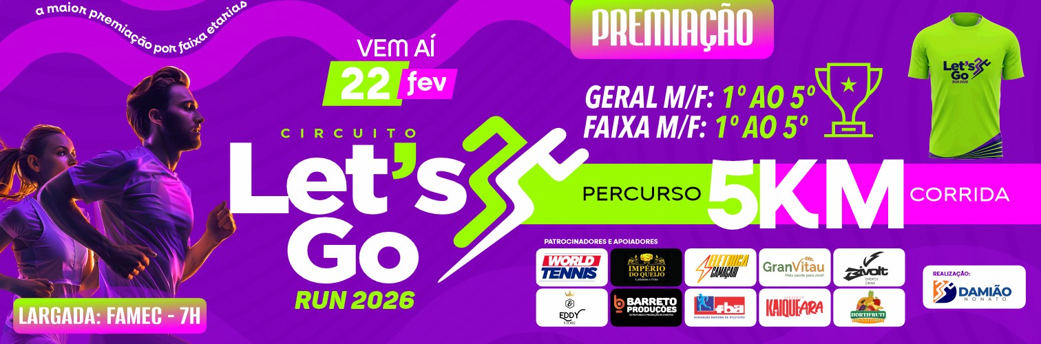 Circuito Lets Go Run 2026