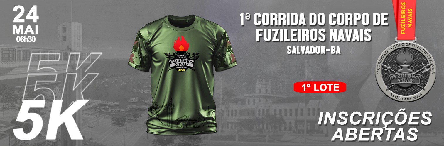 1ª CORRIDA DO CORPO DOS FUZILEIROS NAVAIS