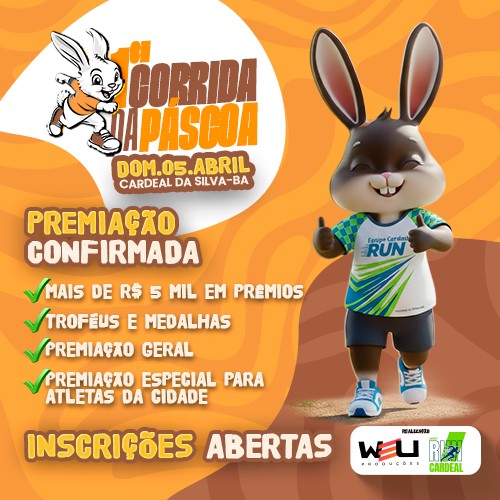 1° Corrida de Páscoa