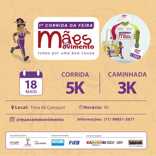 Corrida da Feira - Mães em Movimento 2025