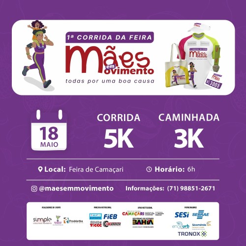 Corrida da Feira - Mães em Movimento