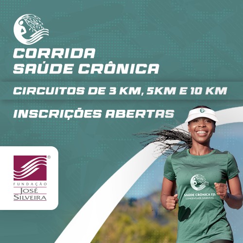 CORRIDA SAÚDE CRÔNICA FUNDAÇÃO JOSÉ SILVEIRA