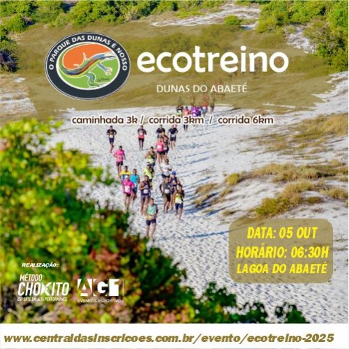 ECOTREINO DUNAS DO ABAETÉ 2025