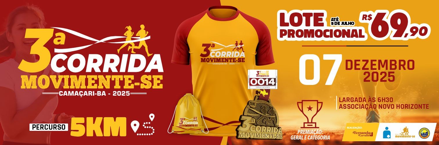 3ª CORRIDA MOVIMENTE-SE