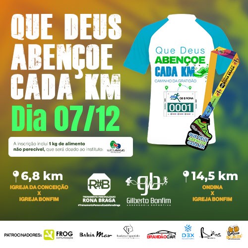 TREINO QUE DEUS ABENÇOE CADA KM