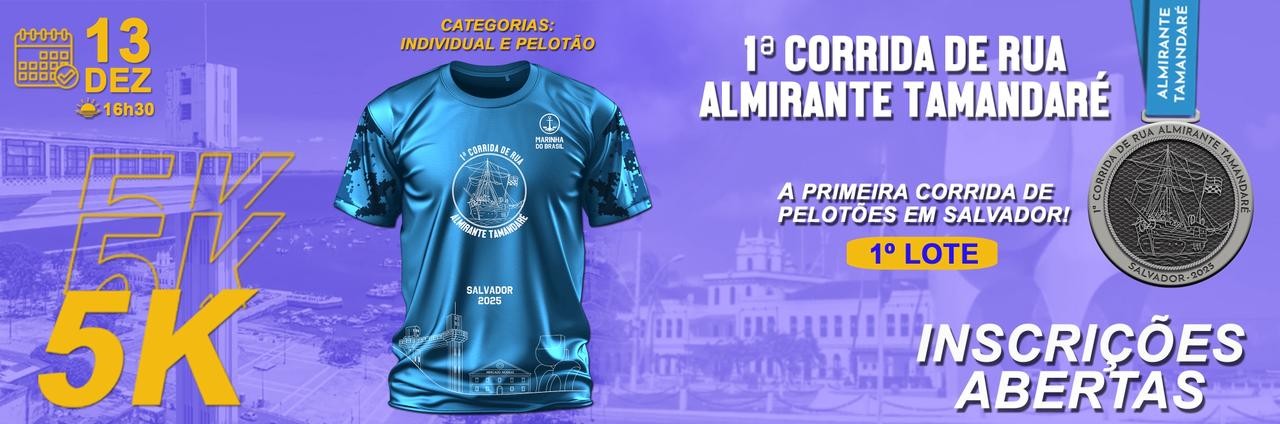 1ª CORRIDA DE RUA ALMIRANTE TAMANDARÉ