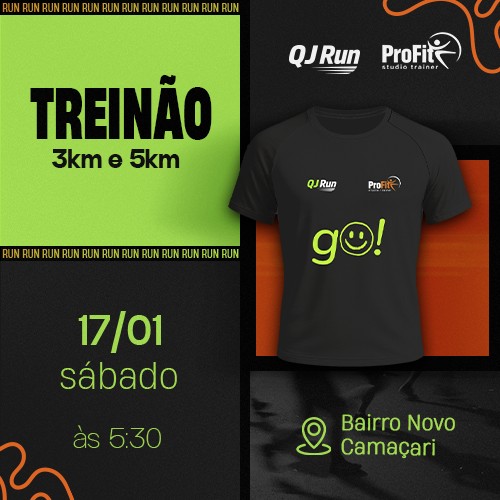TREINÃO PROFIT e QJ RUN