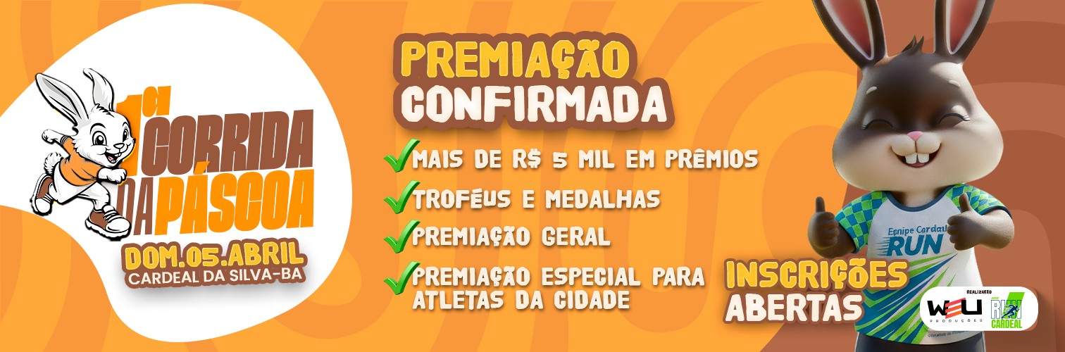 1° Corrida de Páscoa