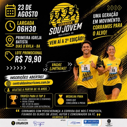 2º CORRIDA SOU JOVEM 2026