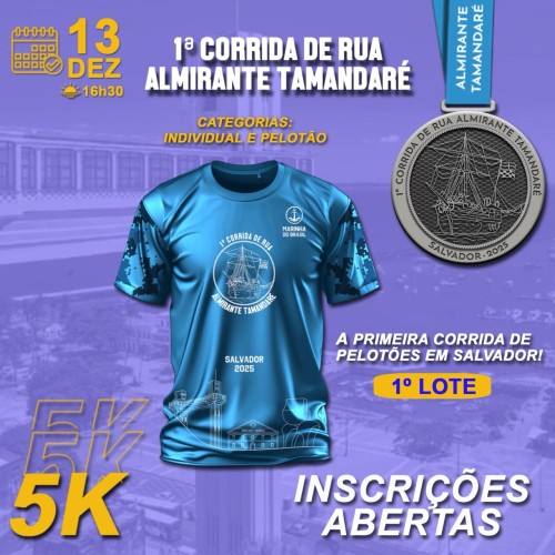 1ª CORRIDA DE RUA ALMIRANTE TAMANDARÉ