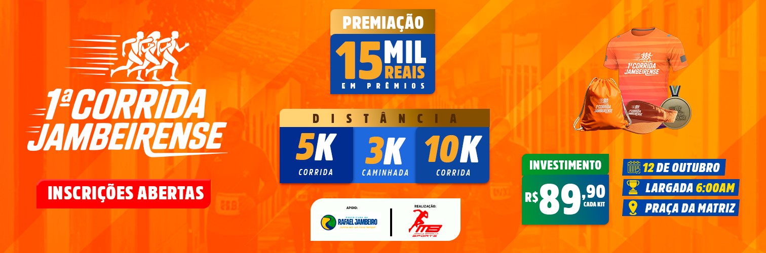1ª CORRIDA JAMBEIRENSE