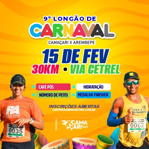 9º LONGÃO DE CARNAVAL - CAMAÇARI X AREMBEPE