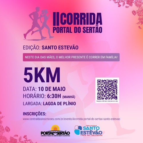 II CORRIDA PORTAL DO SERTÃO - SANTO ESTEVÃO