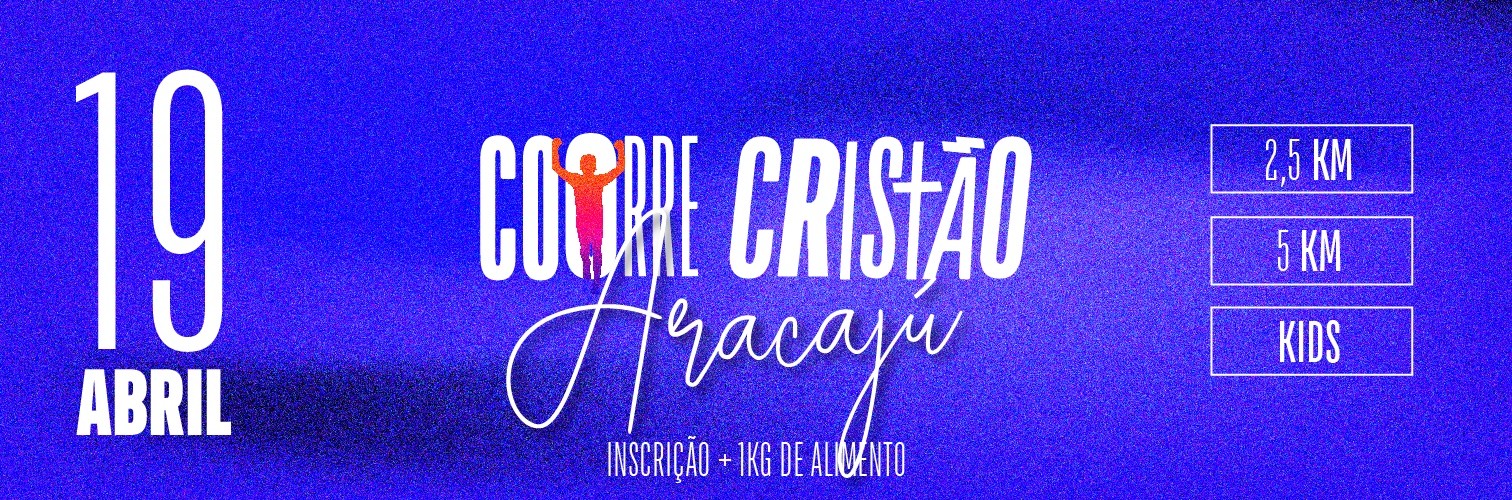 CORRIDA CORRE CRISTÃO ARACAJU