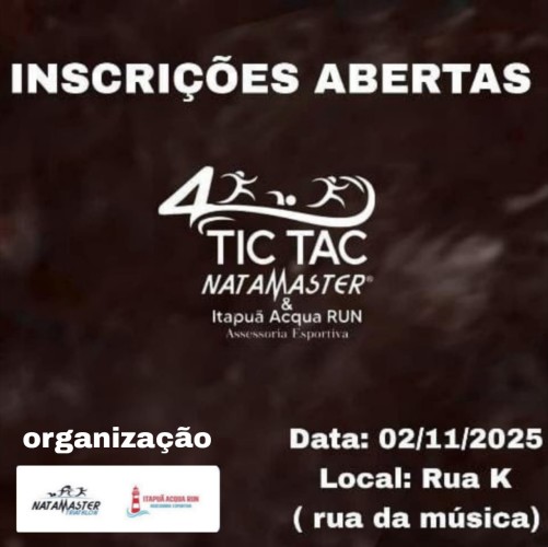 TIC TAC NATAMASTER ITAPUÃ ACQUA RUN 2025