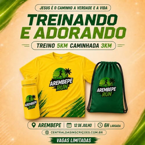 TREINANDO E ADORANDO