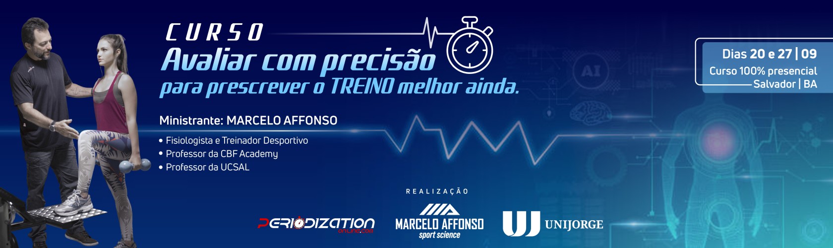 CURSO - AVALIAR COM PRECISÃO PARA PRESCREVER O TREINO MELHOR AINDA