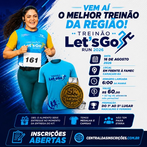 Treinão Let´s go Run 2026