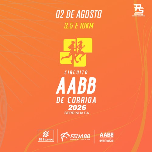 CIRCUITO AABB DE CORRIDAS 2026 – SERRINHA BAHIA