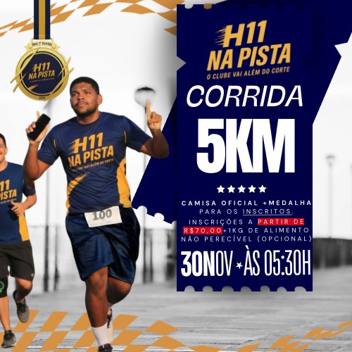 CORRIDA H11 NA PISTA
