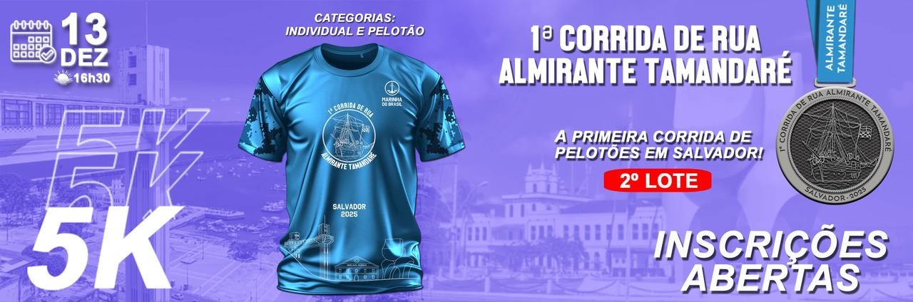 1ª CORRIDA DE RUA ALMIRANTE TAMANDARÉ
