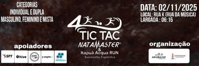 TIC TAC NATAMASTER ITAPUÃ ACQUA RUN 2025