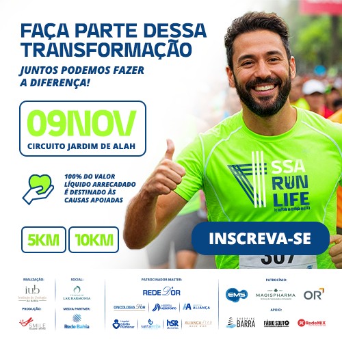 SSA RUN LIFE - 2º Edição
