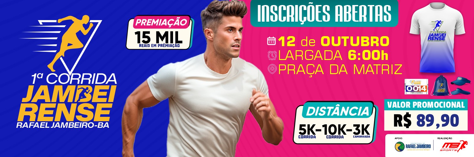 1ª CORRIDA JAMBEIRENSE
