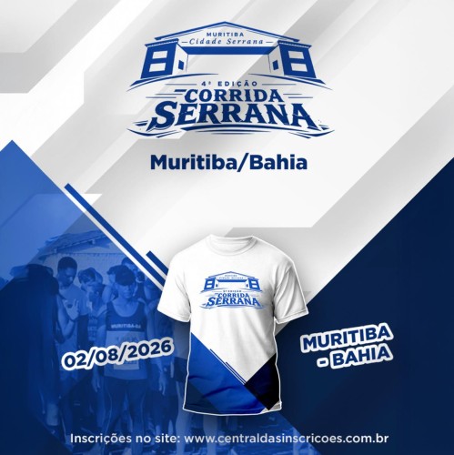 CORRIDA SERRANA - 4ª EDIÇÃO MURITIBA