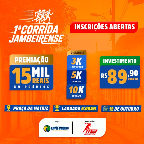 1ª CORRIDA JAMBEIRENSE