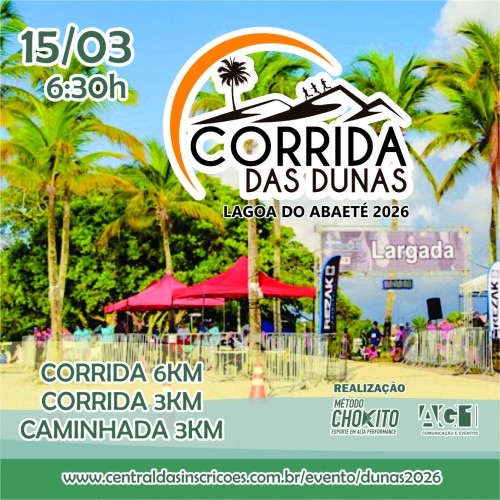 CORRIDA DAS DUNAS 2026