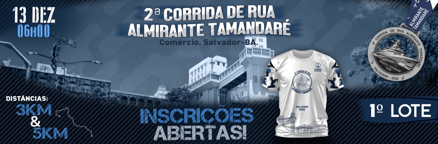 2ª CORRIDA DE RUA ALMIRANTE TAMANDARÉ