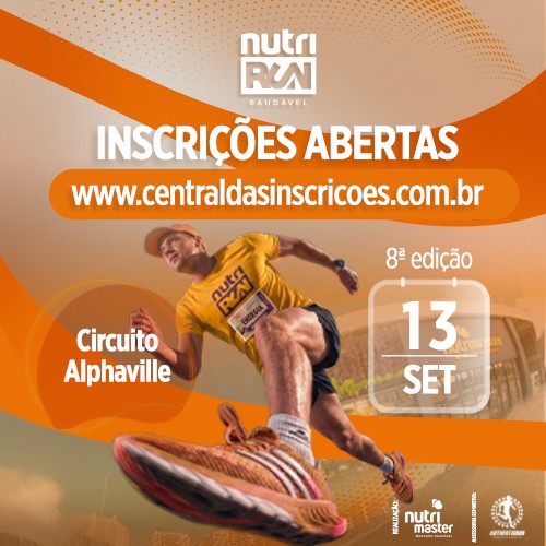 NUTRIRUN ALPHAVILLE – 8ª EDIÇÃO | 2026