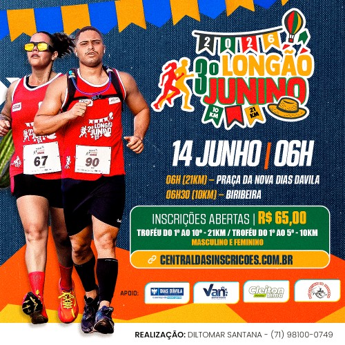 3º Longão Junino