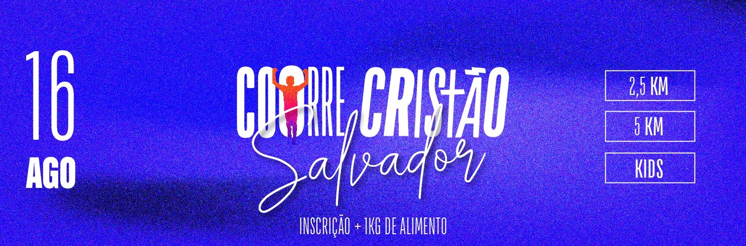 CORRIDA CORRE CRISTÃO SALVADOR 2026