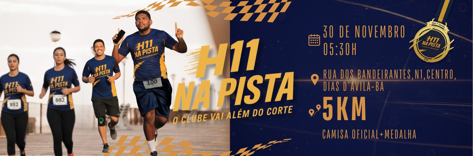 CORRIDA H11 NA PISTA